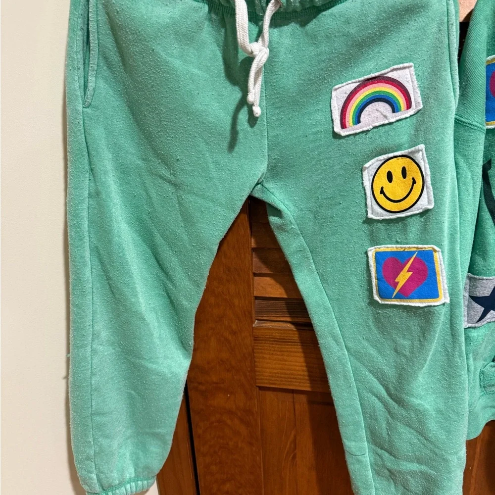 Vintage Havana Mint Green‎ Pullover and sweatpants set